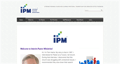 Desktop Screenshot of interimpastors.com